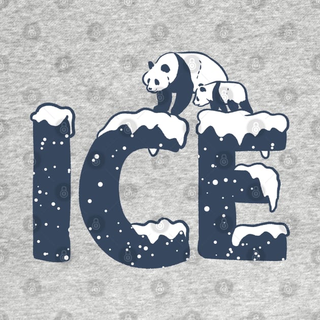 Ice baby halloween panda by albertocubatas